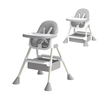 Charger l'image dans la galerie, Chaise Haute pour Bébé 2-en-1 avec Repose-Pieds