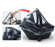 Charger l'image dans la galerie, Housse de Pluie pour Siège Auto Bébé en EVA Transparent