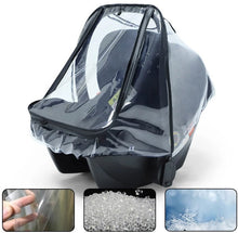 Charger l'image dans la galerie, Housse de Pluie pour Siège Auto Bébé en EVA Transparent