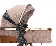 Charger l'image dans la galerie, Berceau de Poussette bébé Trio 3 en 1 - Berceau Poussette de Haute Qualité