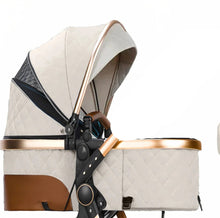 Charger l'image dans la galerie, Berceau de Poussette bébé Trio 3 en 1 - Berceau Poussette de Haute Qualité
