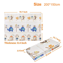 Charger l'image dans la galerie, Tapis de Jeu Double face pour bébé 150x200 - 9mois et moi