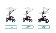 Charger l'image dans la galerie, Poussette bébé trio 3 en 1 en cuir dernière génération - Poussette, Landau et Siège Auto