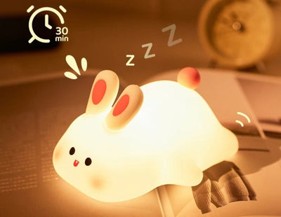 Veilleuse LED Animaux - Lampe de Chevet USB pour Bébé et Enfants