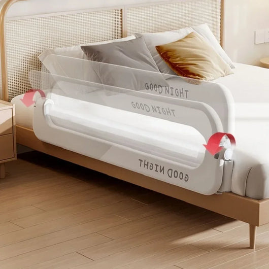 Barrière de Lit Pliable Premium GoodNight – Sécurité et Sérénité pour le Sommeil de Bébé