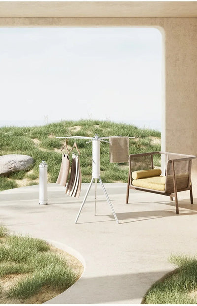 Étendoir à Linge Parapluie Pliable: Gain de Place et Pratique