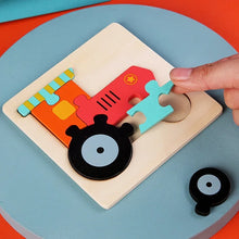 Charger l&#39;image dans la galerie, Puzzle 3D en bois pour bébé
