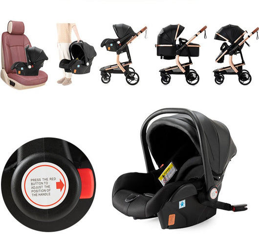 Poussette bébé trio 3 en 1 dernière génération - Poussette, Landau et Siège Auto