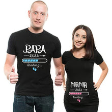 Charger l&#39;image dans la galerie, T-shirt De Grossesse MAMAN et PAPA
