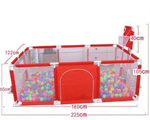 Charger l&#39;image dans la galerie, Parc Bébé de Jeu Sécurisé avec Filet – Grand Espace de Jeux Intérieur

