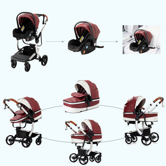 Poussette bébé trio 3 en 1 dernière génération - Poussette, Landau et Siège Auto