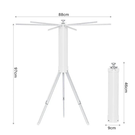 Étendoir à Linge Parapluie Pliable: Gain de Place et Pratique
