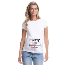 Charger l&#39;image dans la galerie, T-shirt De Grossesse MAMAN et PAPA
