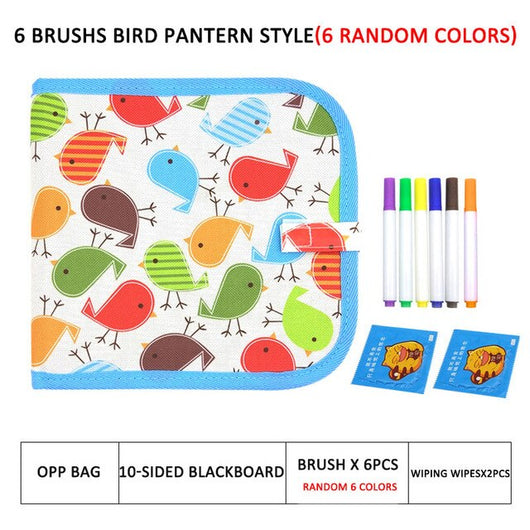 Livre de coloriage effaçable