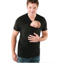 Charger l&#39;image dans la galerie, T-Shirt Porte bébé Kangourou Homme et Femme - COTON - 9mois et moi
