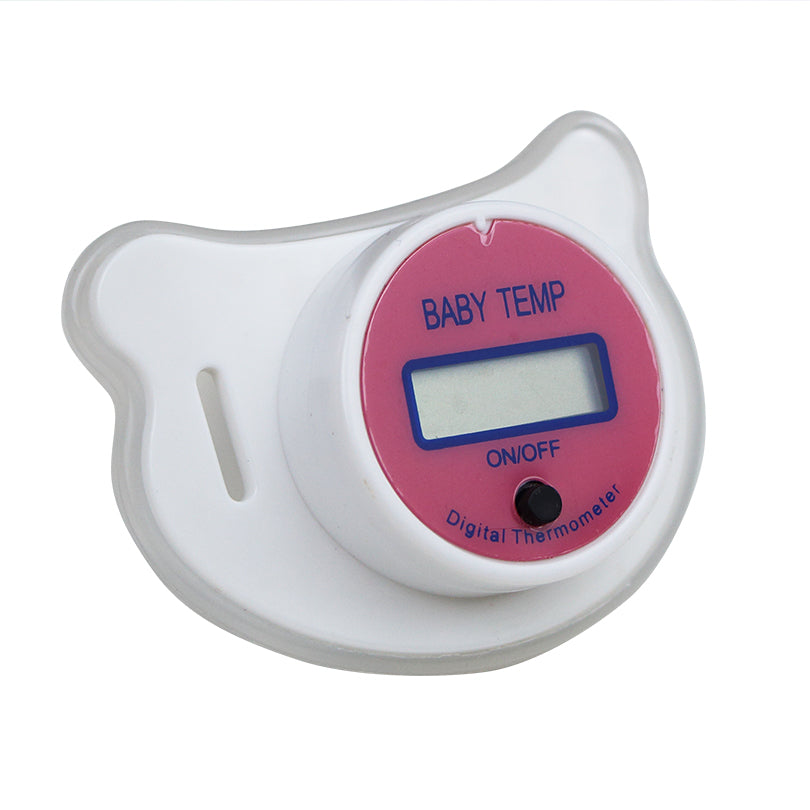 Thermomètre digital en forme de tétine, Thermomètre pour enfants, Tétine  souple, Écran LCD