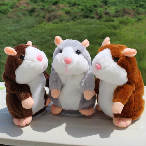 PELUCHE QUI PARLE - HAMSTER - 9mois et moi
