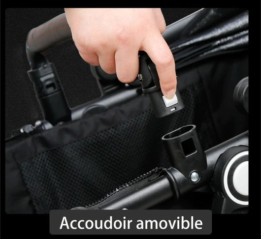 Poussette Bébé Trio 3 en 1 Dernière Génération - Poussette, Landau et Siège Auto