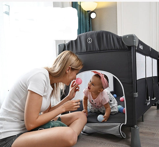 Berceau pliable multifonctionnel pour bébé de 0 à 6 ans