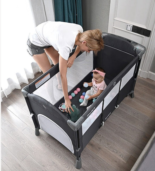 Berceau pliable multifonctionnel pour bébé de 0 à 6 ans