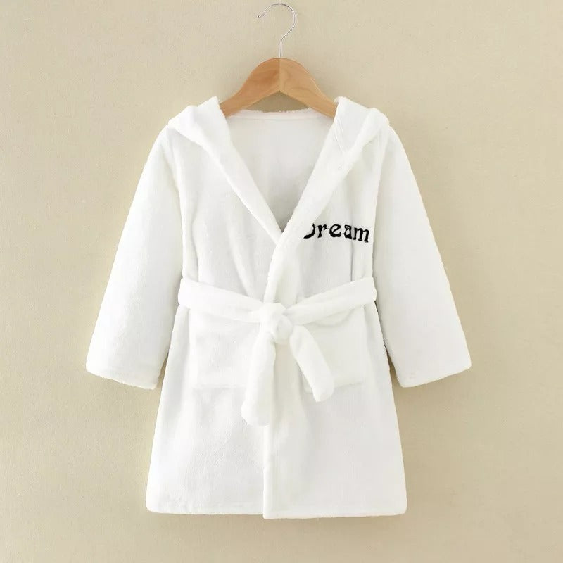 Peignoir en flanelle pour garçons et filles