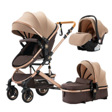 Charger l&#39;image dans la galerie, Poussette Luxe trio 3 en 1 pour bébé dernière génération
