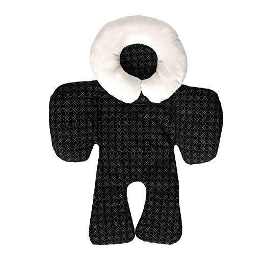 Coussin Universel Pour Poussette Réversible - Tissu Gaufré Coton, Repose-Pieds Imperméable 80x40cm - 2