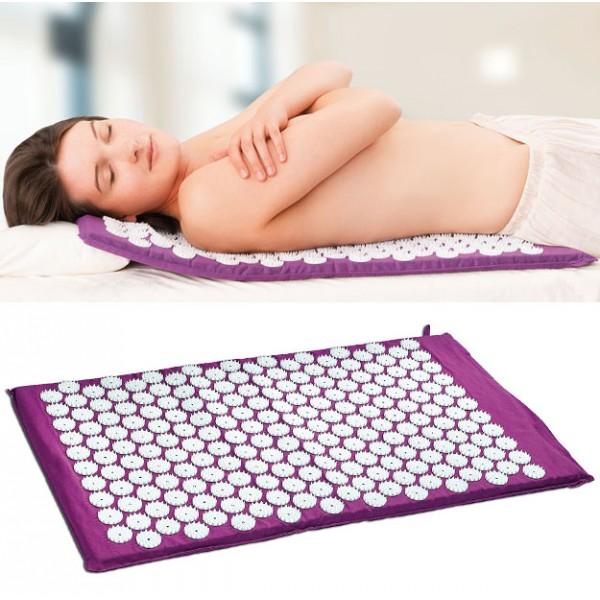 Tapis Relaxant D'Acupression + Oreiller Offert - 9mois et moi